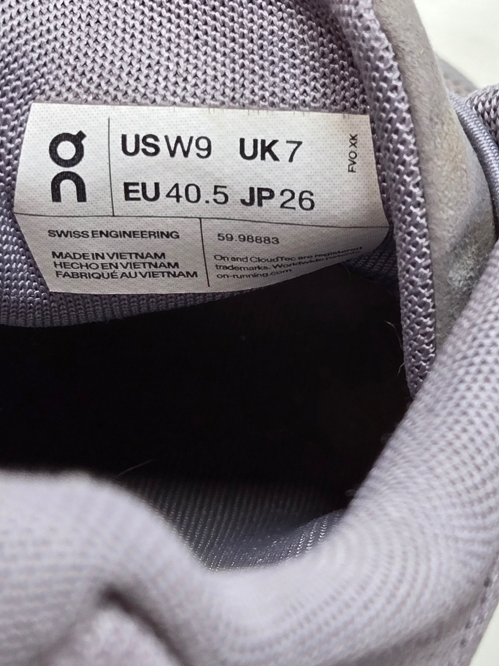 ON Cloud 5 Sneakers Grey/Pink Women’s US 9 9248 - Picture 10 of 12
